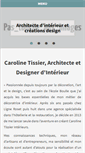 Mobile Screenshot of carolinetissier.com